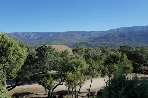 La Sierra de Gredos desde la finca