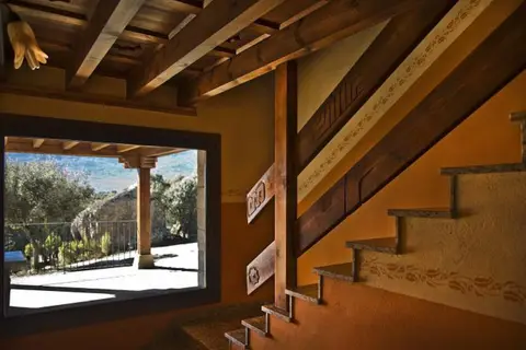 Gran salón, cocina y zonas interiores de la casa