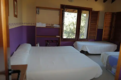 Una de las 12 habitaciones