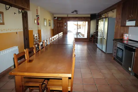 Comedor y cocina del gran salón